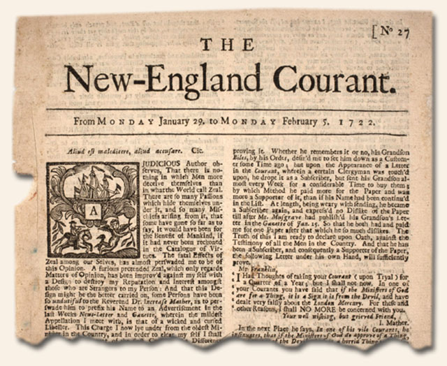 First newspapers. New England courant газета. "The New-York Weekly Journal" (основана в 1733 году). Старые газеты New England courant. Английская газета the Daily courant.